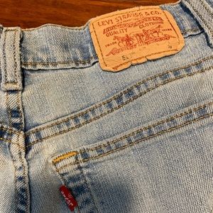 Vintage high waisted Levi jeans